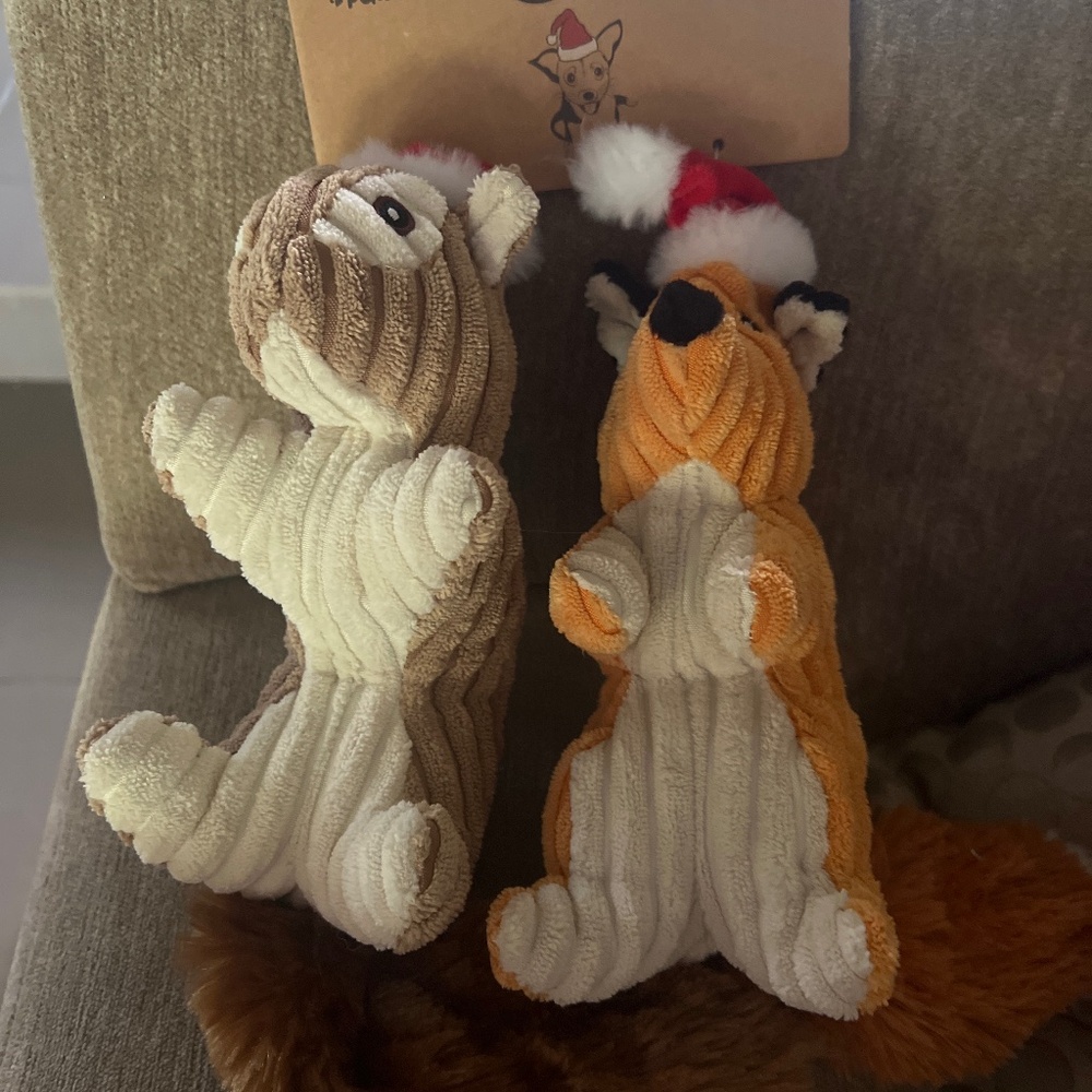 3/ for $20 in a BUNDLE ~ pally paws 🐾 two dog toys